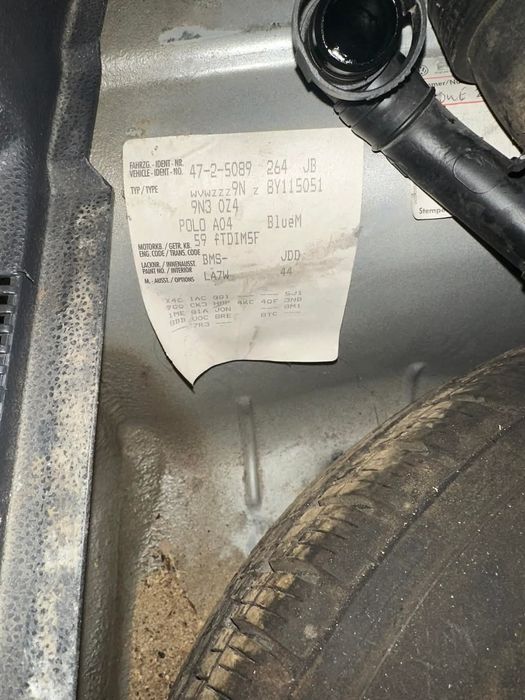 Vw Polo 1.4TDI BLUEMOTION на части