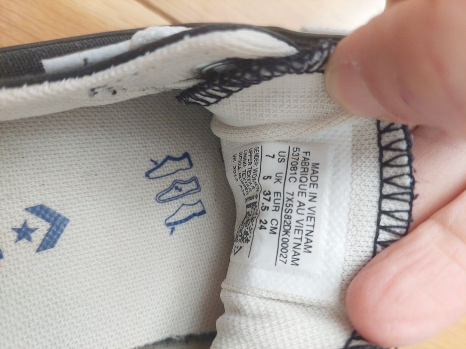 Кецове Converse, черни