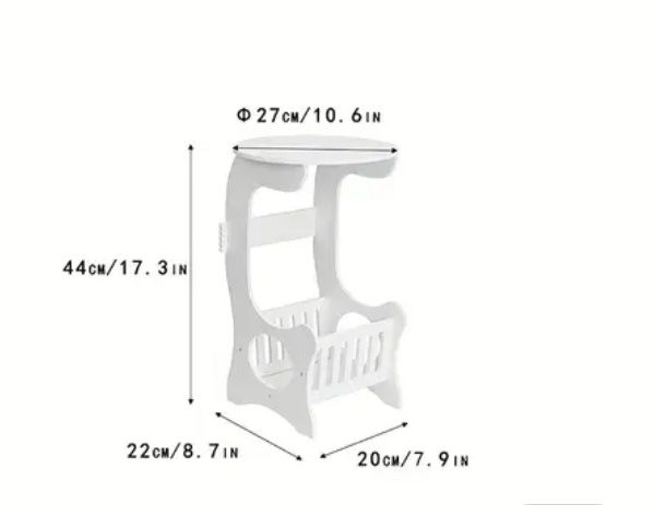 Кръгла масичка нощно шкафче
