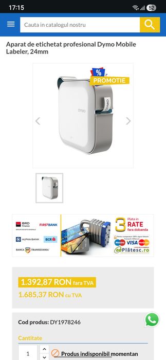 Dymo Mobile Labeler.