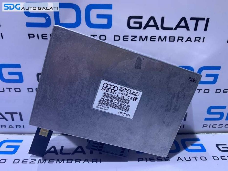 Unitate Modul Calculator Telefon Mobil Bluetooth Audi A4 B7 2005 - 2008 Cod 8P0862335F