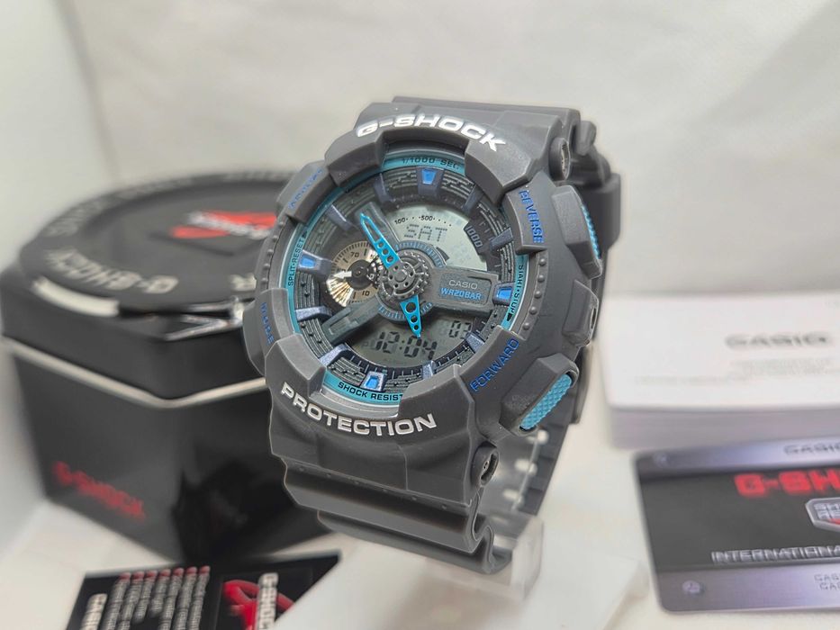 Ceas Sport Casio g shock Ga110 - ts GREY  ,Barbati  .Nou, Garantie 2 ani