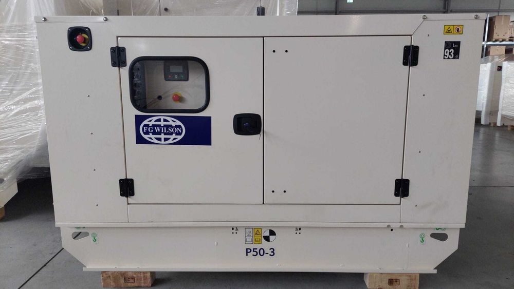 Generator diesel Perkins 33 kVA 50 kVA 65 kVA 88 kVA 110 kVA nou pentru irigatii consum mic uz industrial garantie 24 luni livrare imediata