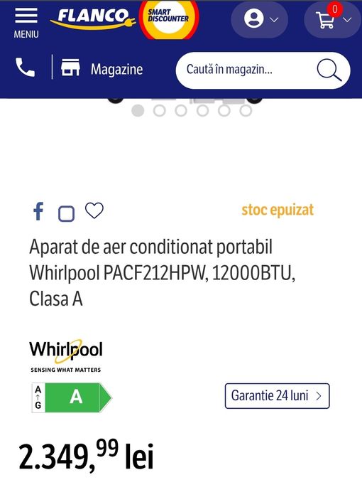 Aer conditionat portabil