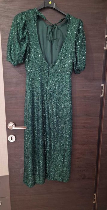 Рокля с пайети, С размер