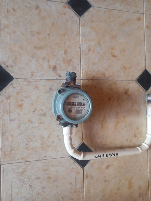 Газовый счётчик пр. Украина