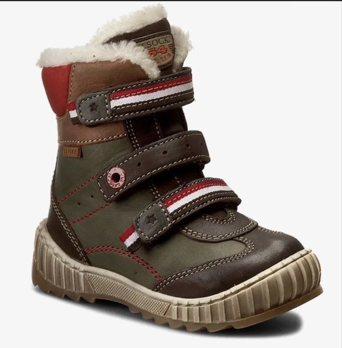 Детские кожаные сапоги для детей.