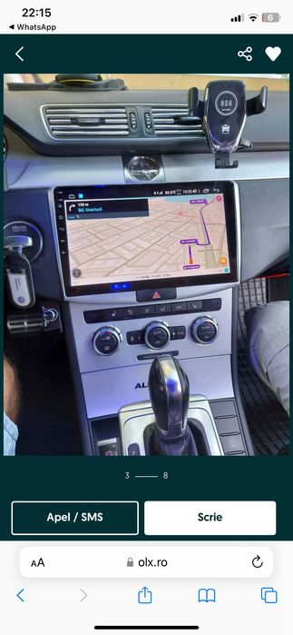 Navigatie Android 4GB Passat B6, B7, Passat Cc, Jetta