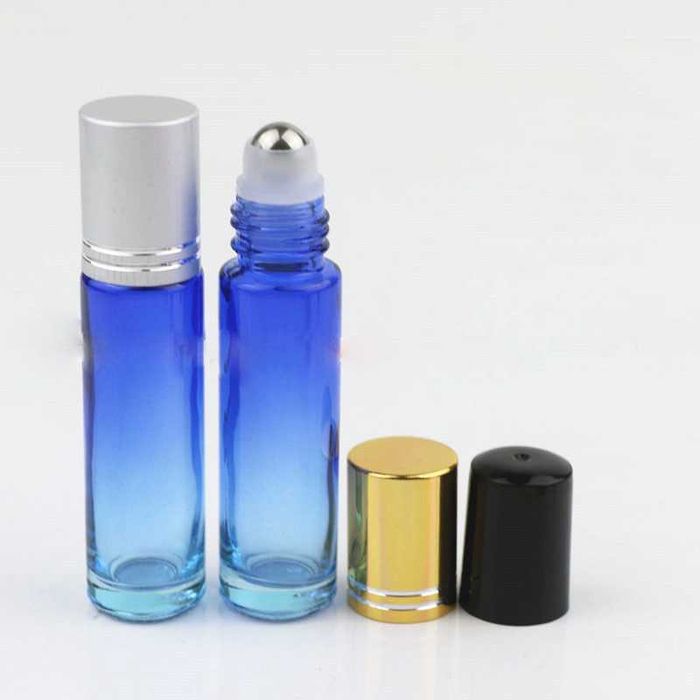 Стъклена рол-он бутилка за ароматерапия 10 мл