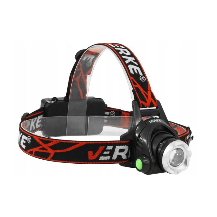 Lampa pentru atelier, prindere pe cap, 3 in 1, cu acumulator, Verke