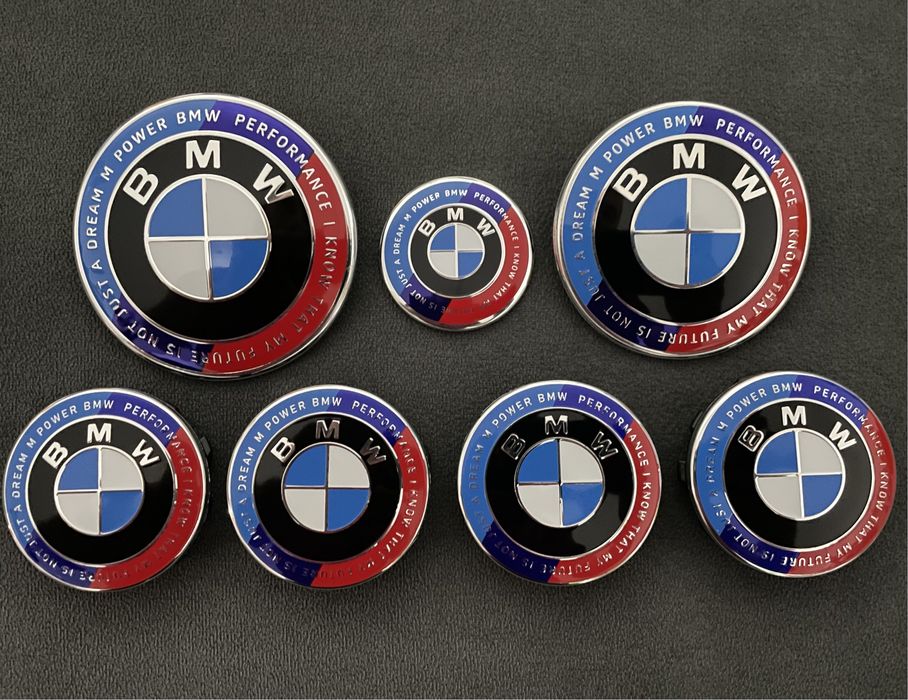 Set capace Bmw Anniversary 56 68mm Seria 3 5 6 7 E90 E60 F10 X5 X6 3