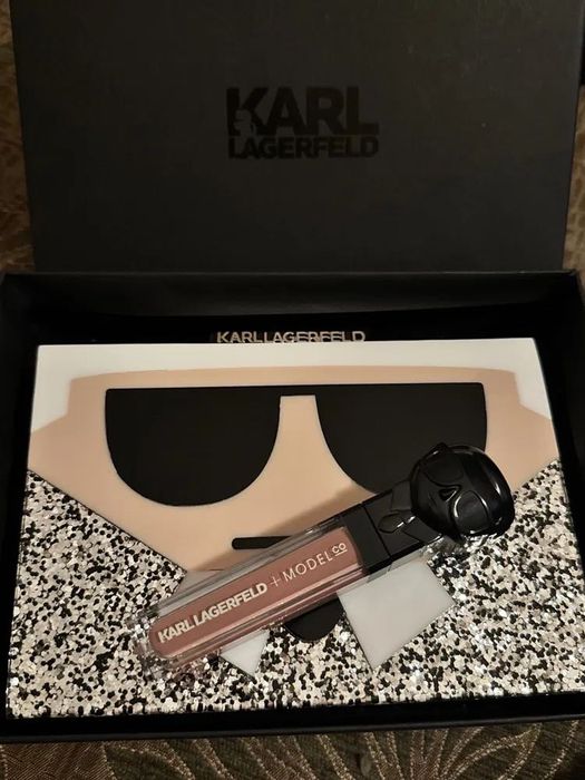 Луксозна коктейлна чантичка KARL LAGERFELD LimitedEdition Оriginal NEW