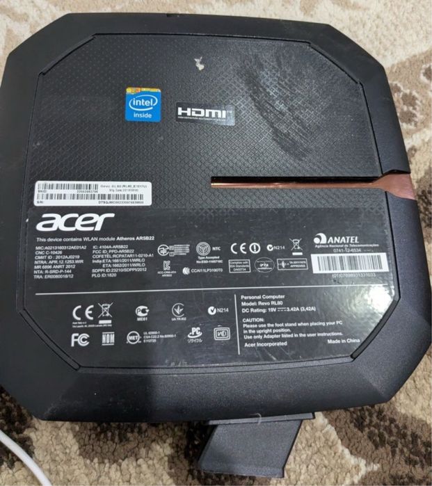 Мини компьютер Acer rl80 компактный