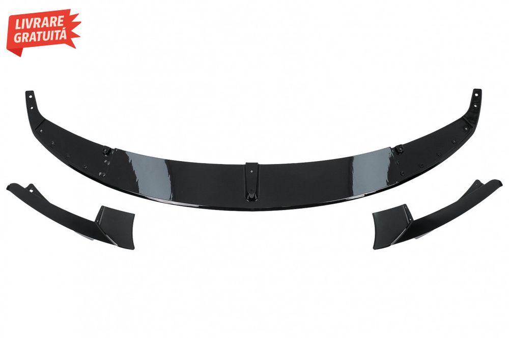 Difuzor Bara Spate Evacuare Dubla cu Prelungire Bara Fata Negru Lucios