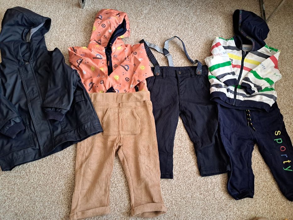 Дрешки за момче Mayoral,Okaidi,Adidas размери 68,74,80