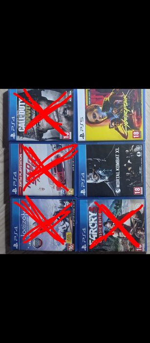 Диски для приставки PS4-5