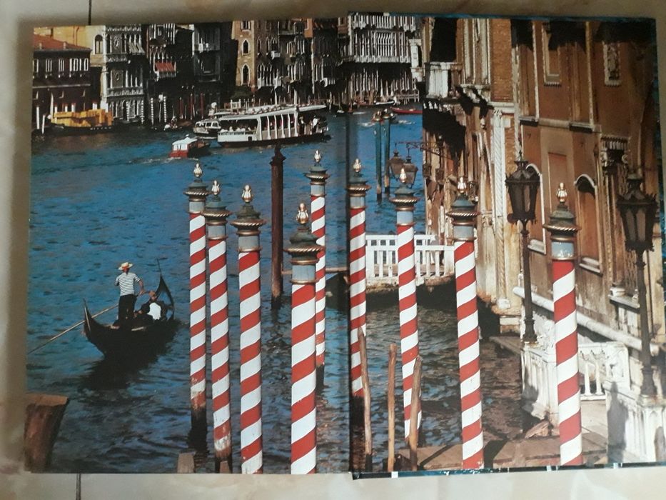 Разкошна книга-албум за Венеция и област Венето на немски език