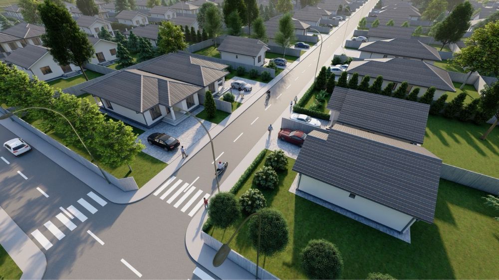 Casa Noua-Oradea-Cheriu-Daconti Village 1-GAZ-Canalizare-SPUMA 15 cm