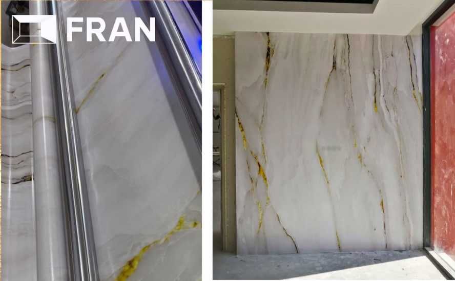 Фотообои с лаковым покрытием, глянцевые