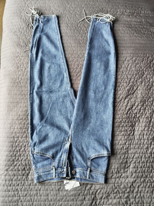 Нови дамски дънки Replay Talya  High Waist Tapered Leg (Размер 26)