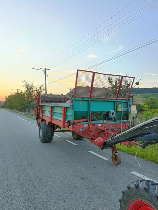 Remorcă mig gunoi gunoieră 3 -6 TONE  tractor