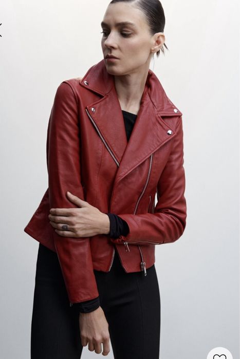 Косуха кожаная  Mango