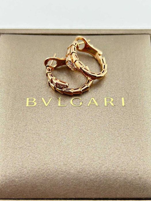 Серьги Bvlgari Serpenti