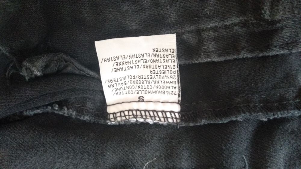 Дънкено яке накъсано