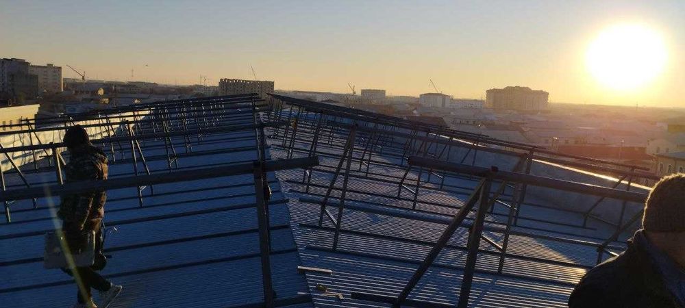 установка солнычных панелей