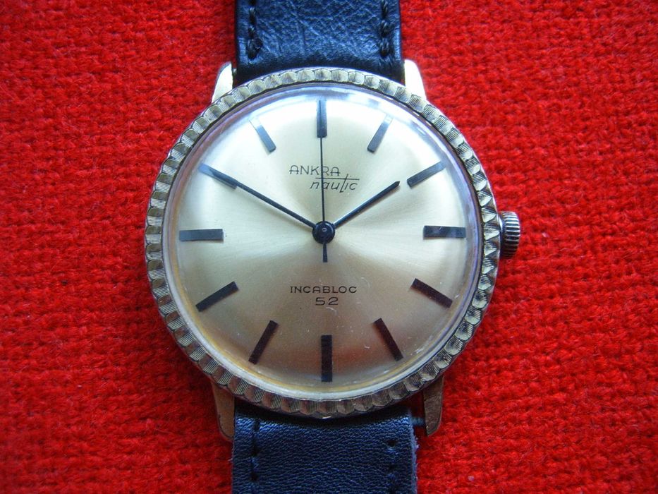 Ankra Nautic Incabloc 52 швейцарски мъжки ръчен часовник