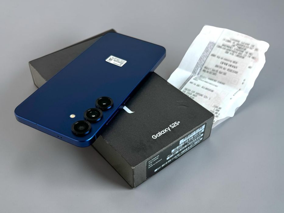 Samsung Galaxy S25 Plus 256GB 12RAM Navy 100% Батерия! Гаранция!