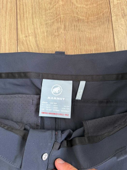 Mammut 44 XL femei pantaloni 2 in 1  softshell subtire
