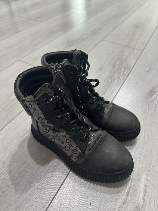 зимние ботинки на девочку