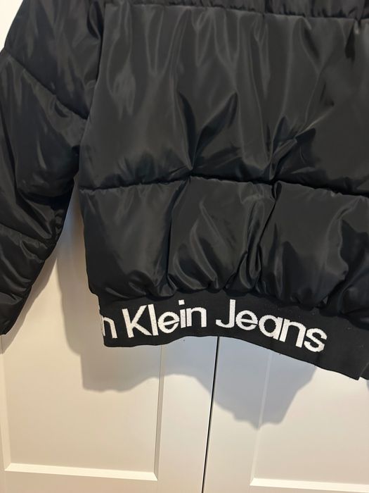 Geacă puffer, Calvin Klein Jeans, damă, S, negru