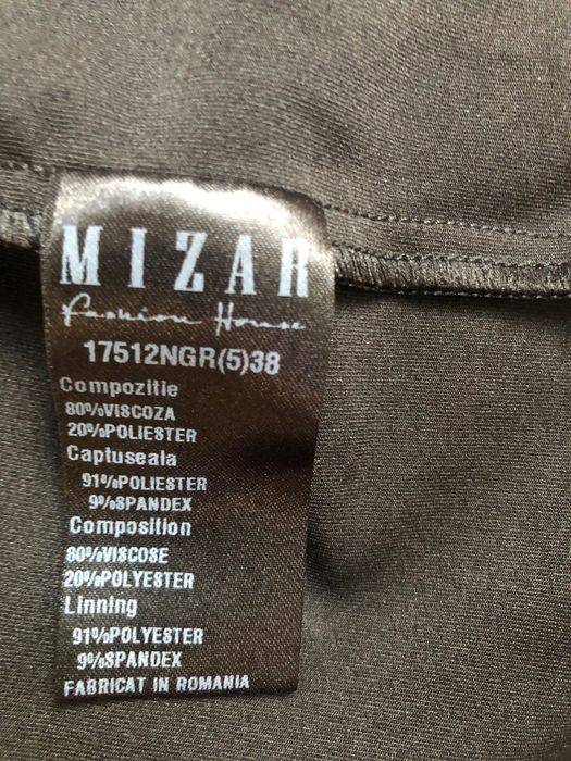 Mizar rochie de ocazie  broderie catifea mărime  40