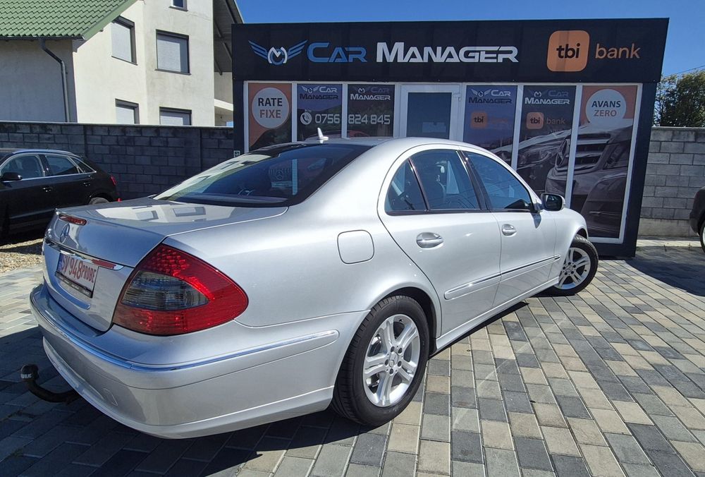 Mercedes E class Avantgarde Facelift cutie automata clima piele Navigație clima