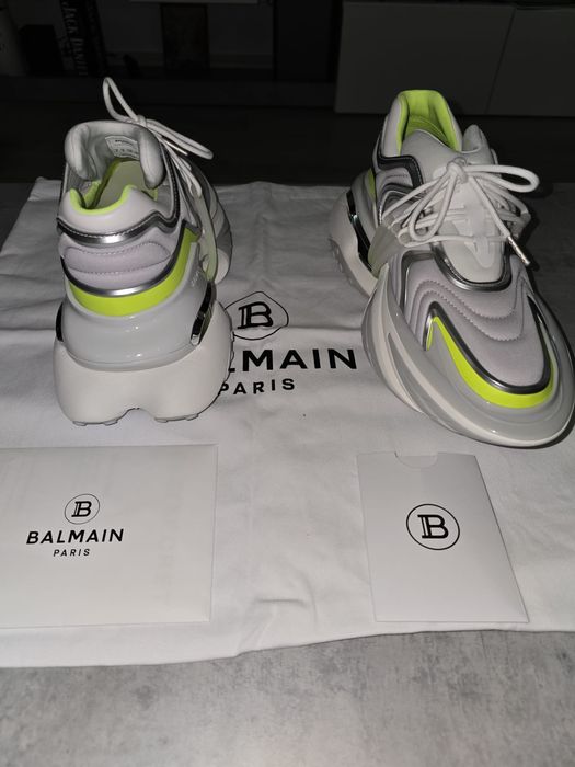 Balmain Sneakers Unicorn Wave Grey 42
