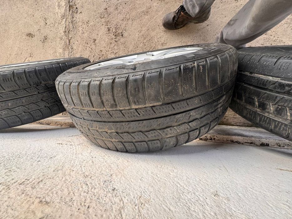 Set Jante+Anvelope 17 Audi 225/55/17