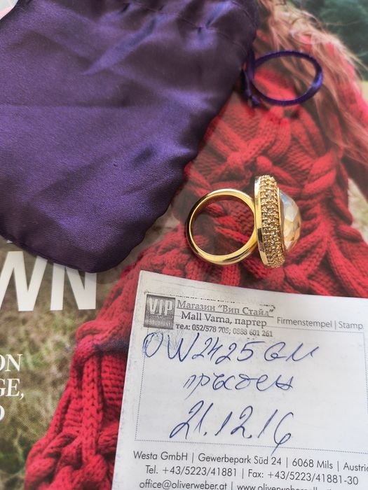 Пръстен Oliver Weber Swarovski