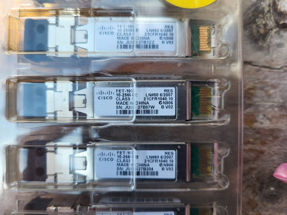 Module emisie receptie Cisco QSFP, SFP GLC FET etc