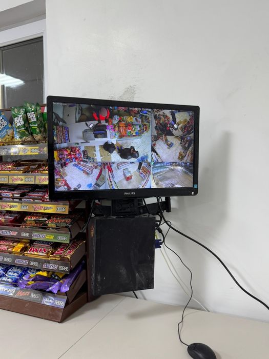 Установка видеонаблюдение