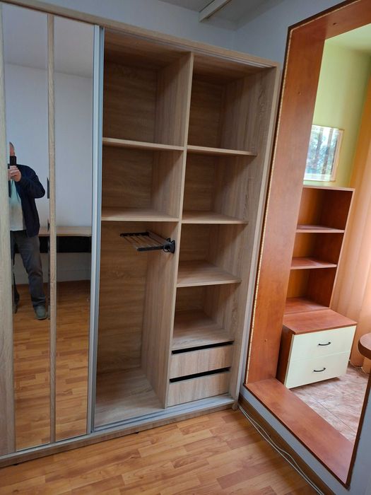 Set mobila dormitor cu saltea ortopedica