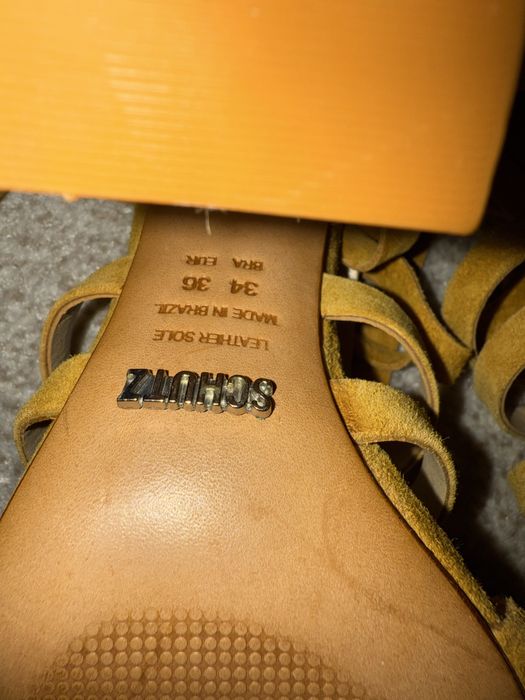 Sandale piele intoarsa masura 36