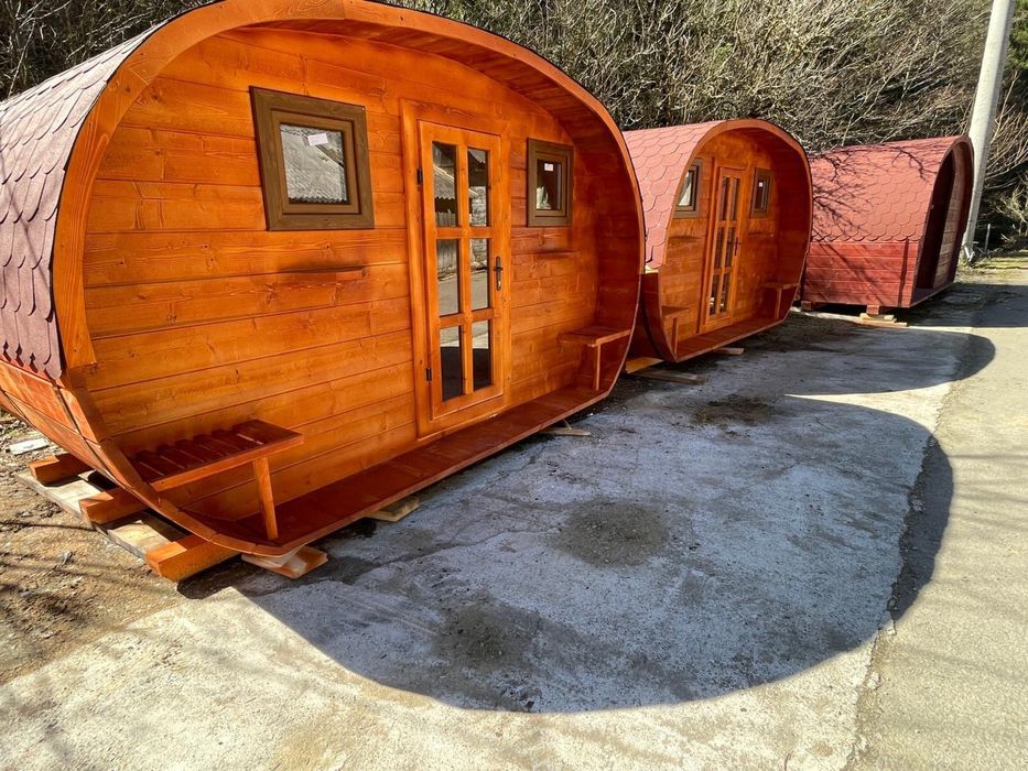 Casuta tip butoi ovala