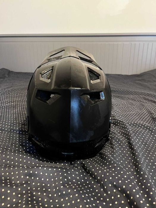 Casca pentru copii Fox Youth Rampage Helmet, neagra