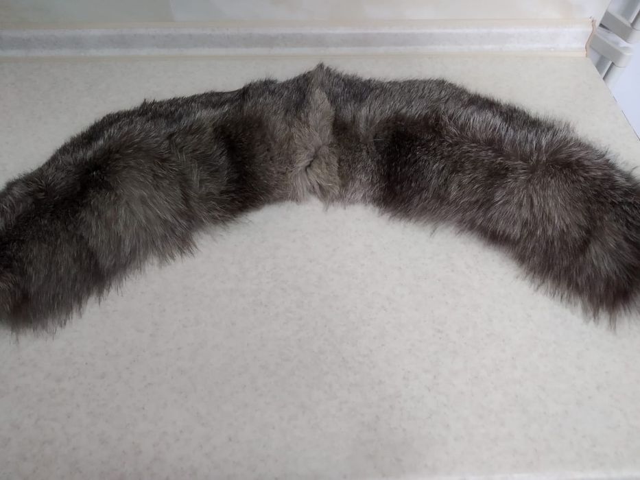 Воротник чернобурка