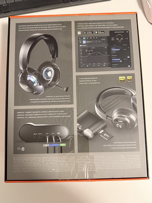 Casti Wireless Steelseries Arctis Nova Pro Omni