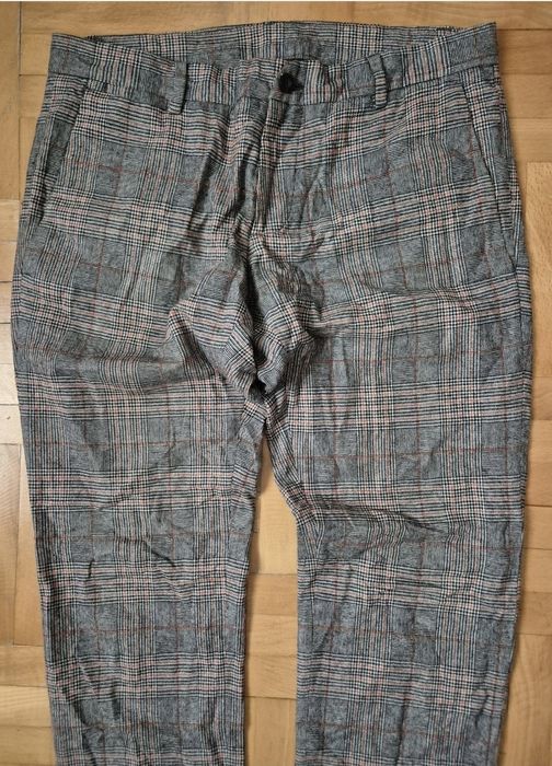 Pantaloni premium David Naman, Lână & Bumbac, Bărbați - 48