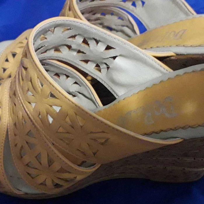 Papuci piele naturala vara