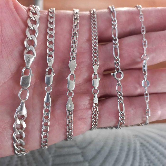 Цепочки серебро 925